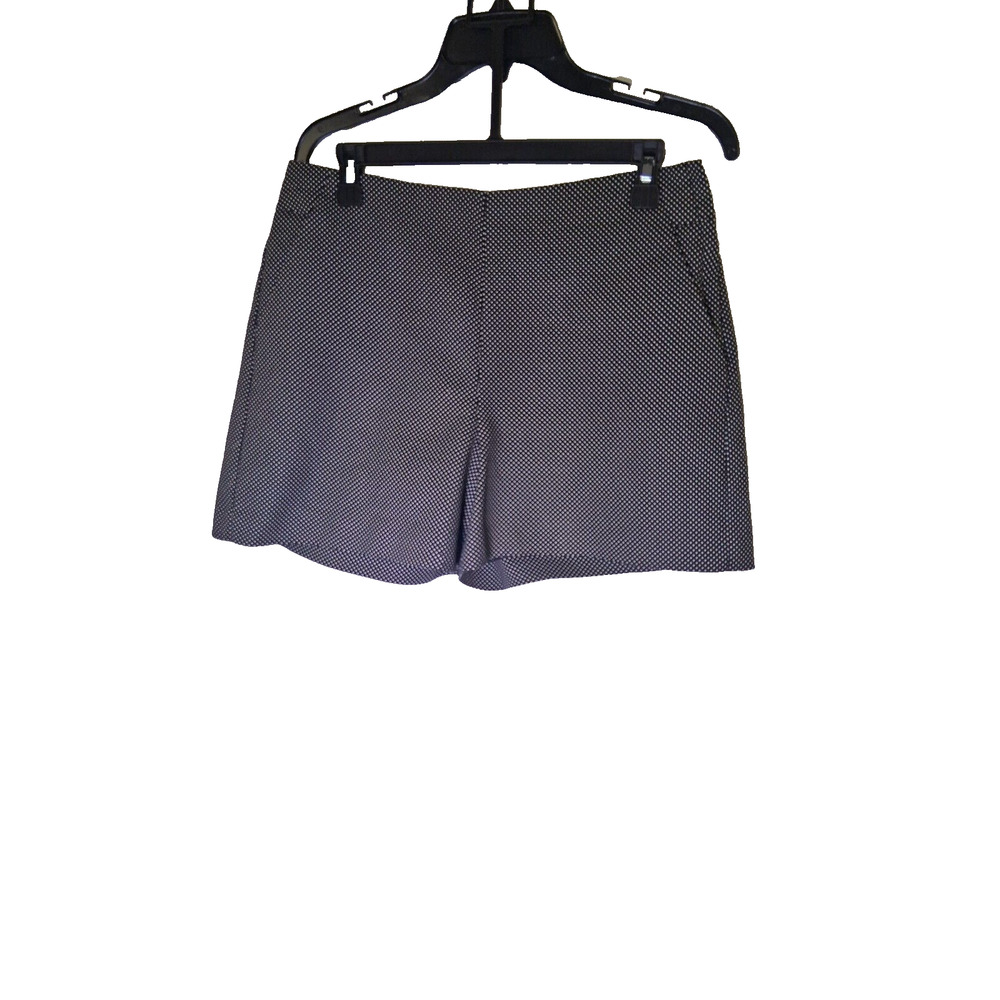 Maurices Brand Women Black and White Polka Dot Shorts, Dressy Stretch Sz 9/10